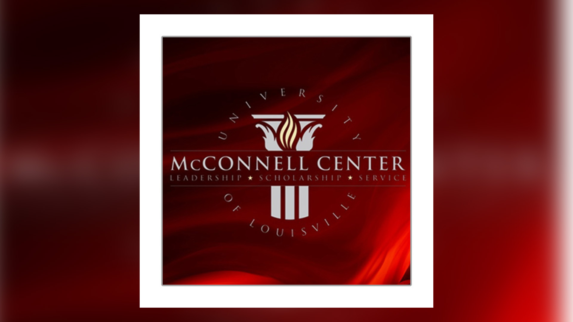 Picture that shows the title of the article in a red background. which reads The McConnell SBS: Benefiting the army and strengthening the profession 