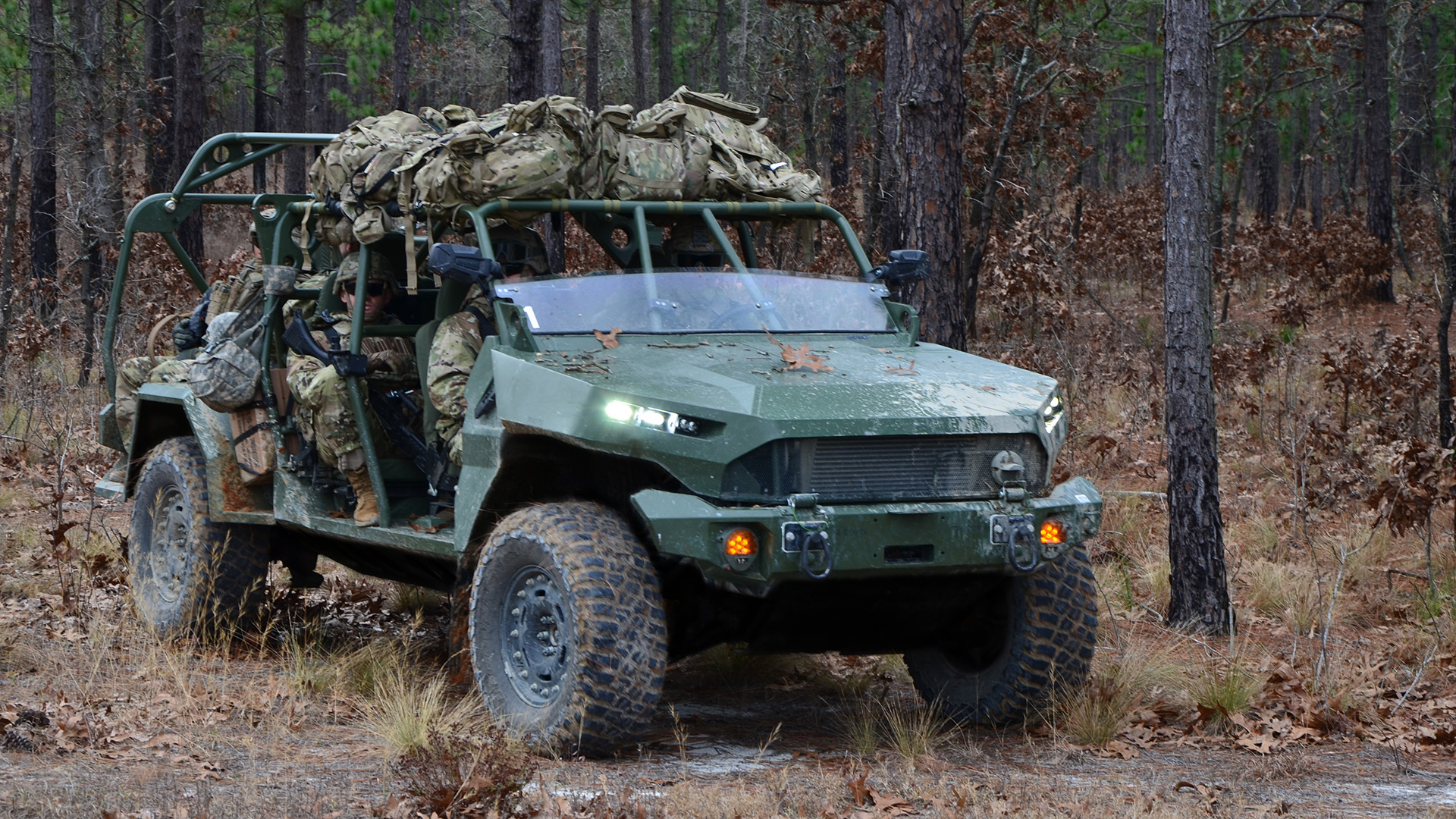 picture of an infantry squad vehicle